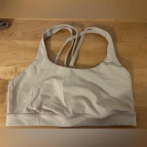 Lululemon beige sports bra size 8